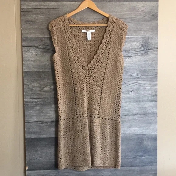 Diane Von Furstenberg | Dresses | Diane Von Furnsetnberg Crochet Dropwaist  Dress | Poshmark